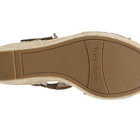 Franco Sarto Women's Treasure 2 Spadrille Sandals Olive Green Sizes 7.5 - 9 NWB - Picture 7 of 13